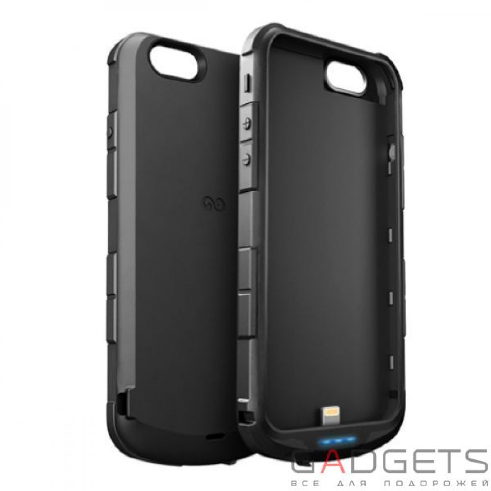 Фото Аккумулятор iWALK Rugged Power Case 2400mAh Li-Polymer battery for iPhone 6 4.7'' Black