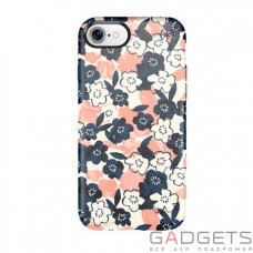 Чехол Speck для Apple iPhone 7 Presidio Inked Marbledfloral Peach Mat/Marine (SP-79990-5760)