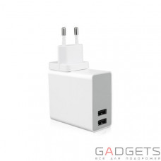 Зарядное устройство Macally 24Watt with Two USB Port Home Charger (HOME24U)