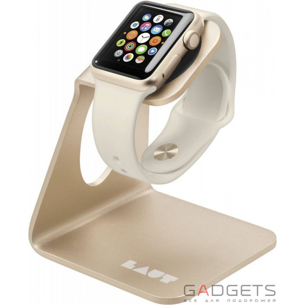 Фото Підставка для Apple Watch Laut AW-Stand Gold (LAUT_AW_WS_GD)
