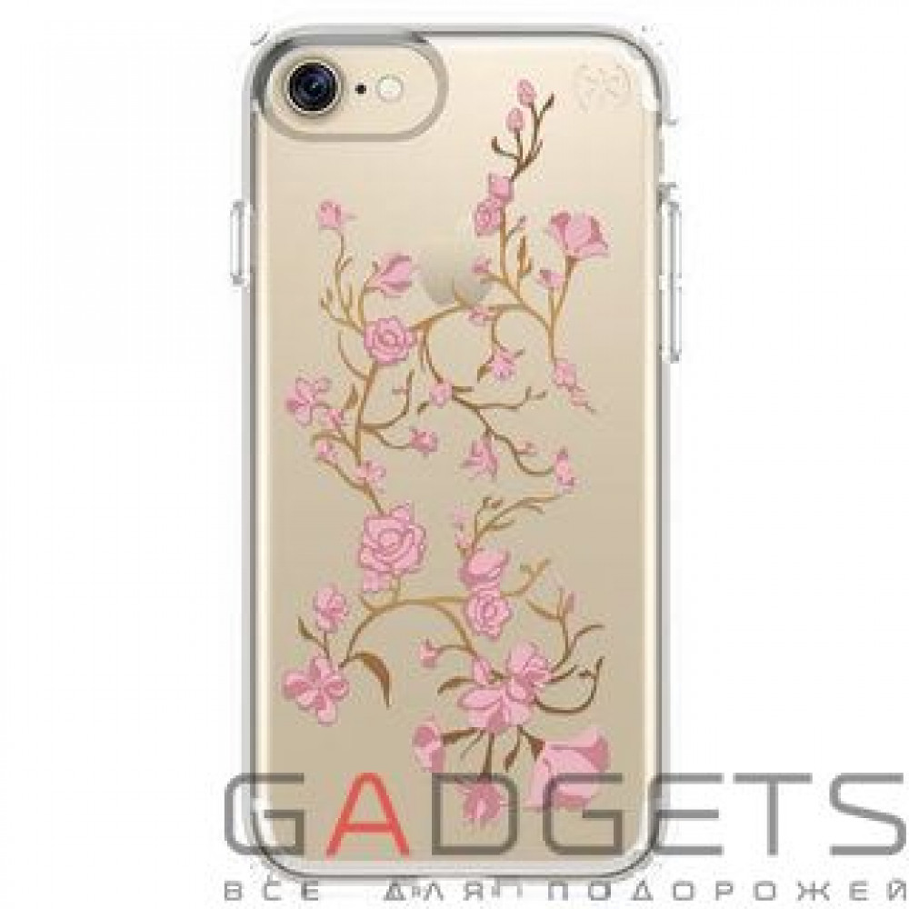 Фото Чохол Speck для Apple iPhone 7 Presidio Clear With Graphics Goldenblossom Pink/Clear (SP-79991-5754)