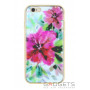 Чехол Incipio Trina Turk Translucent Case with Metallic Bumper 2-pc для iPhone 5/5s/SE Hibiscus Floral Blue (TTRK-IPH-029-HFBLU) фото 0