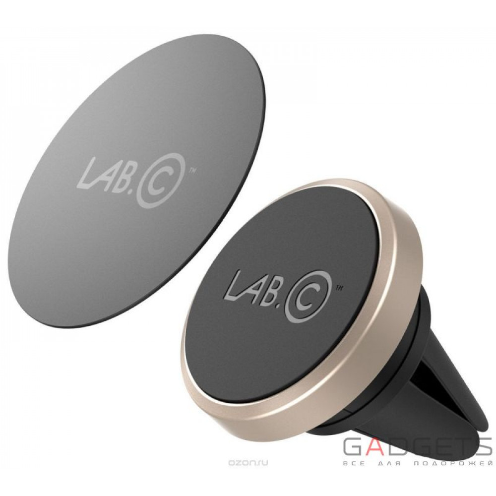 Фото Держатель Lab.C Magnetic Air Vent Car Mount Gold (LABC-597-GD)