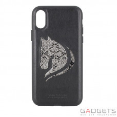 Чехол Polo Viscount для iPhone X Black (SB-IPXSPHOR-BLK)