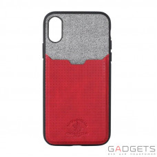 Чехол Polo Tasche для iPhone X Red (SB-IPXSPPOC-RED)