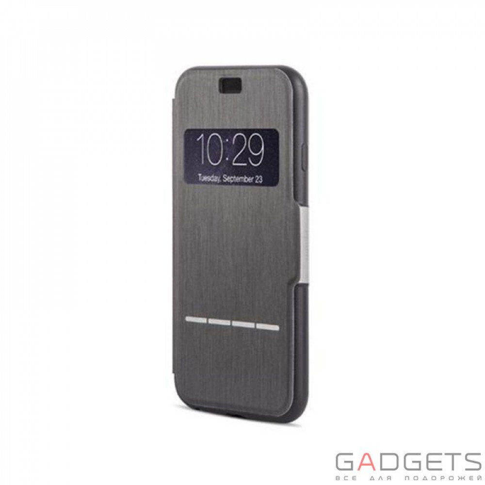 Фото Чехол Moshi Sensecover Touch Sensitive Flip Case Steel Black for iPhone 6
