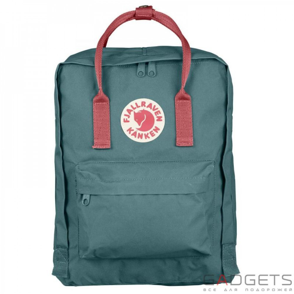 Фото Рюкзак Fjallraven Kanken Frost Green-Peach Pink (23510.664-319)