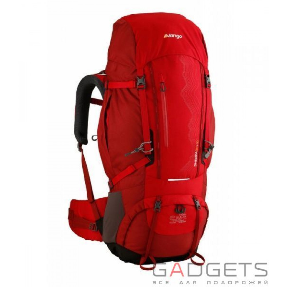 Фото Рюкзак туристический Vango Sherpa 60+10 Lava Red