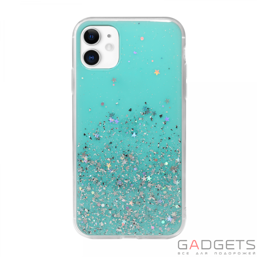 Фото Чехол-накладка SwitchEasy Starfield for iPhone 11 Pro Transparent Blue (GS-103-80-171-64)