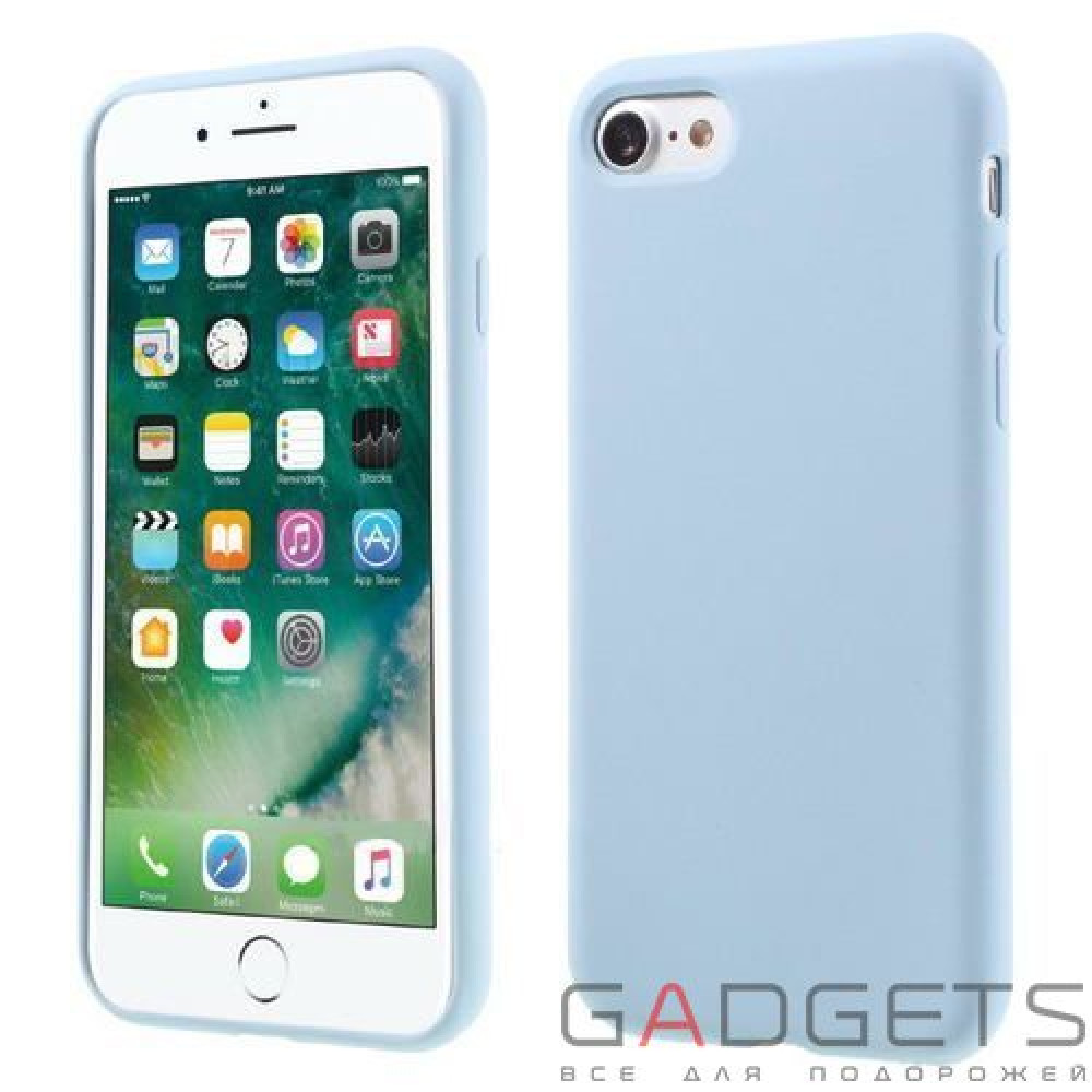 Фото Чехол-накладка COTEetCI Silicone Case для iPhone 7 Plus Blue