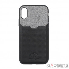 Чехол Polo Tasche для iPhone X Black (SB-IPXSPPOC-BLK)