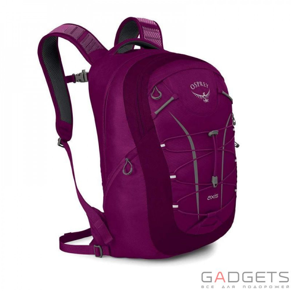Фото Рюкзак Osprey Axis 18 Eggplant Purple O/S, фиолетовый