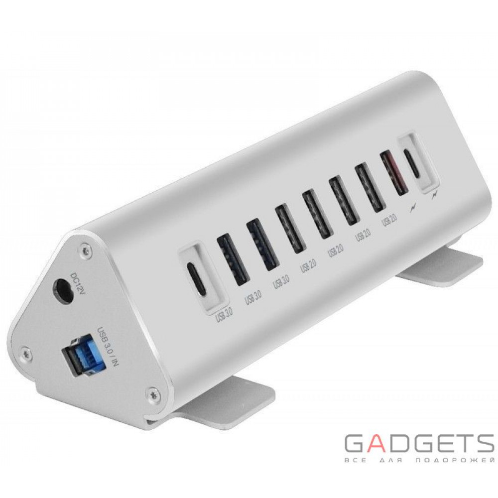 Фото Кабель для передачи данных Macally USB-A Hub & USB-A Adapters Series (UCTRIHUB9-EU)