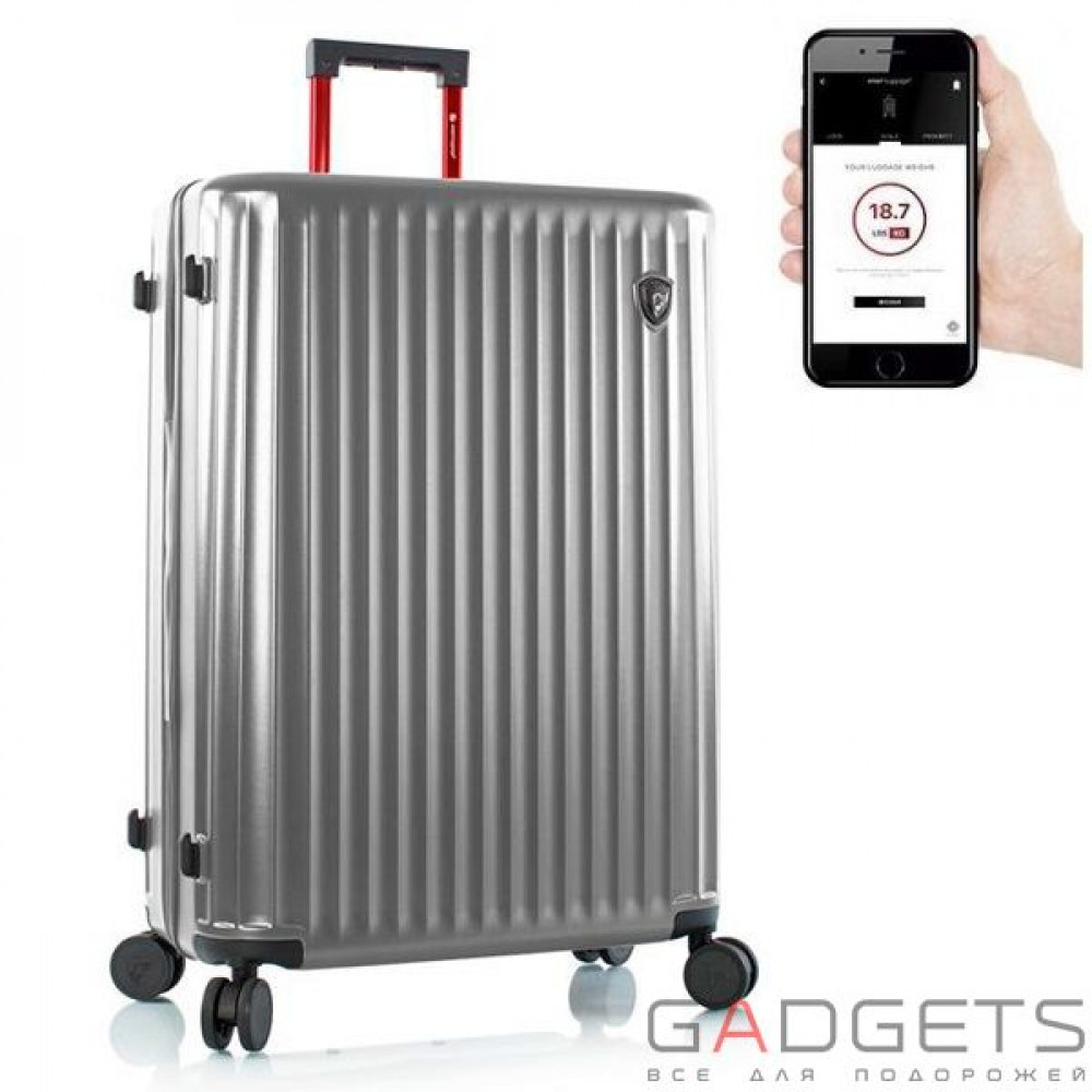 Фото Чемодан Heys Smart Connected Luggage (L) Silver
