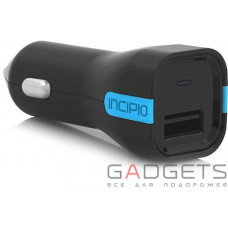 Зарядное усройство Incipio Auto Charger 2.4A, Single USB (PW-175)