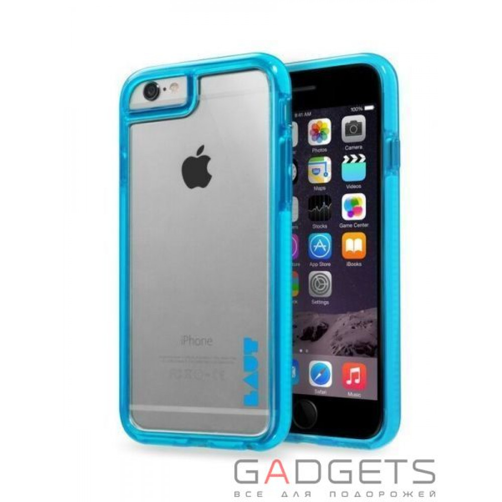 Фото Чехол Laut Fluro cases for iPhone 6 синий (LAUT_IP6_FR_BL)
