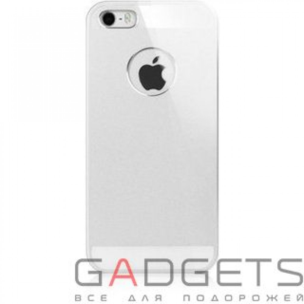 Фото Чехол iBacks Aluminium Case Essence-2 Series Silver для iPhone 5/5S
