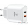 Сетевое зарядное устройство Baseus Bojure Series Dual-USB Quick Charge Charger для EU 18W White (CCALL-AG02) фото 0