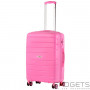Валіза TravelZ Big Bars (M) Pink фото 0
