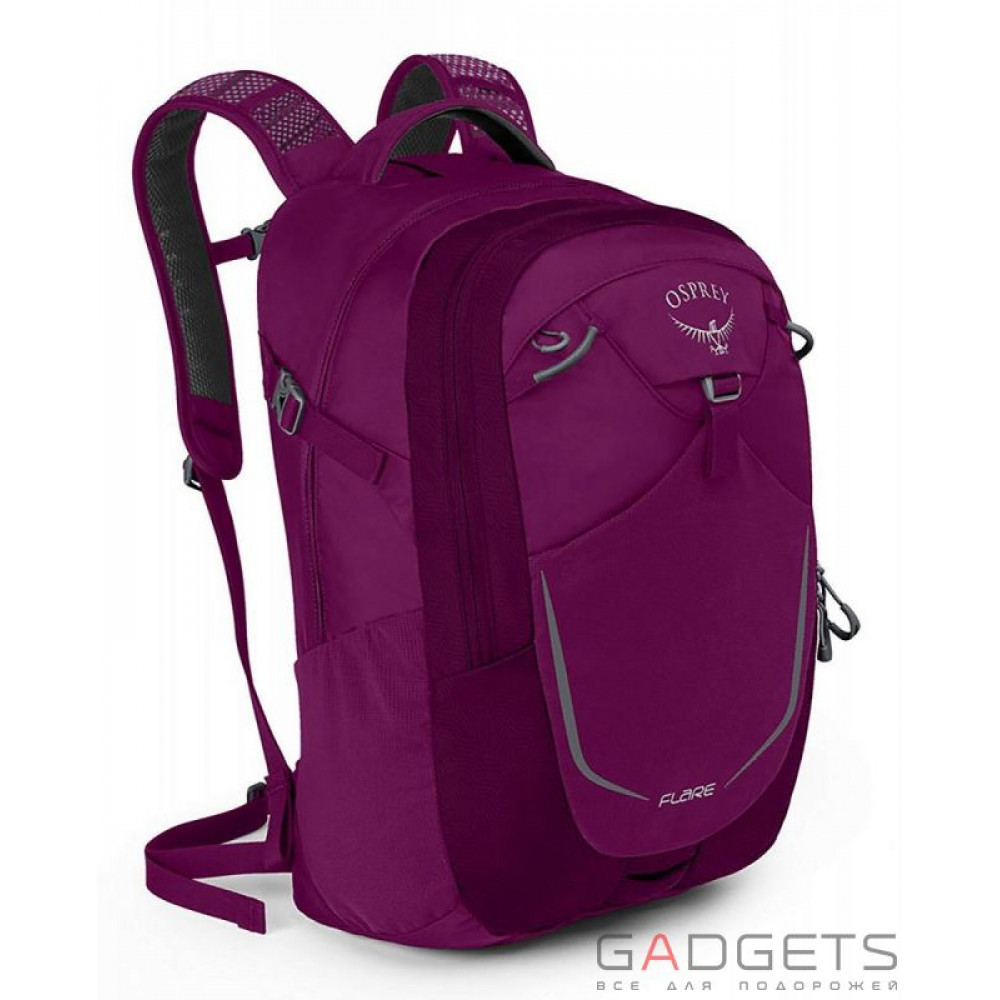Фото Рюкзак Osprey Flare 22 Eggplant Purple O/S, фиолетовый