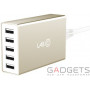 Сетевое з/у Lab.C X5 5 Port USB Wall Charger Champagne Gold (8A) (LABC-587-GD_KR) фото 0