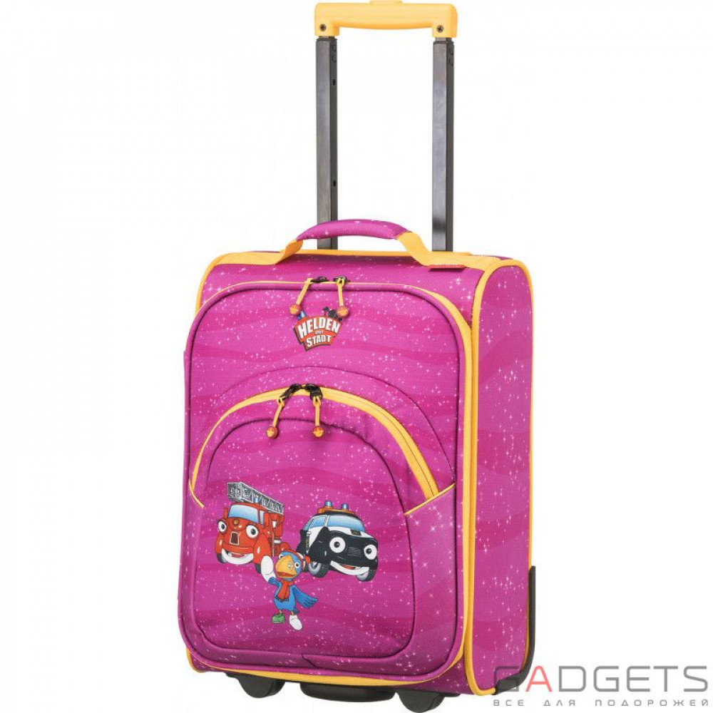 Фото Чемодан на 2-х колесах Travelite Heroes Of The City (S) 24 л Pink (TL081687-17)
