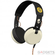 Наушники Skullcandy ATG/Black/Cream Grind On-Ear w/tap Tech (S5GRHT-471)