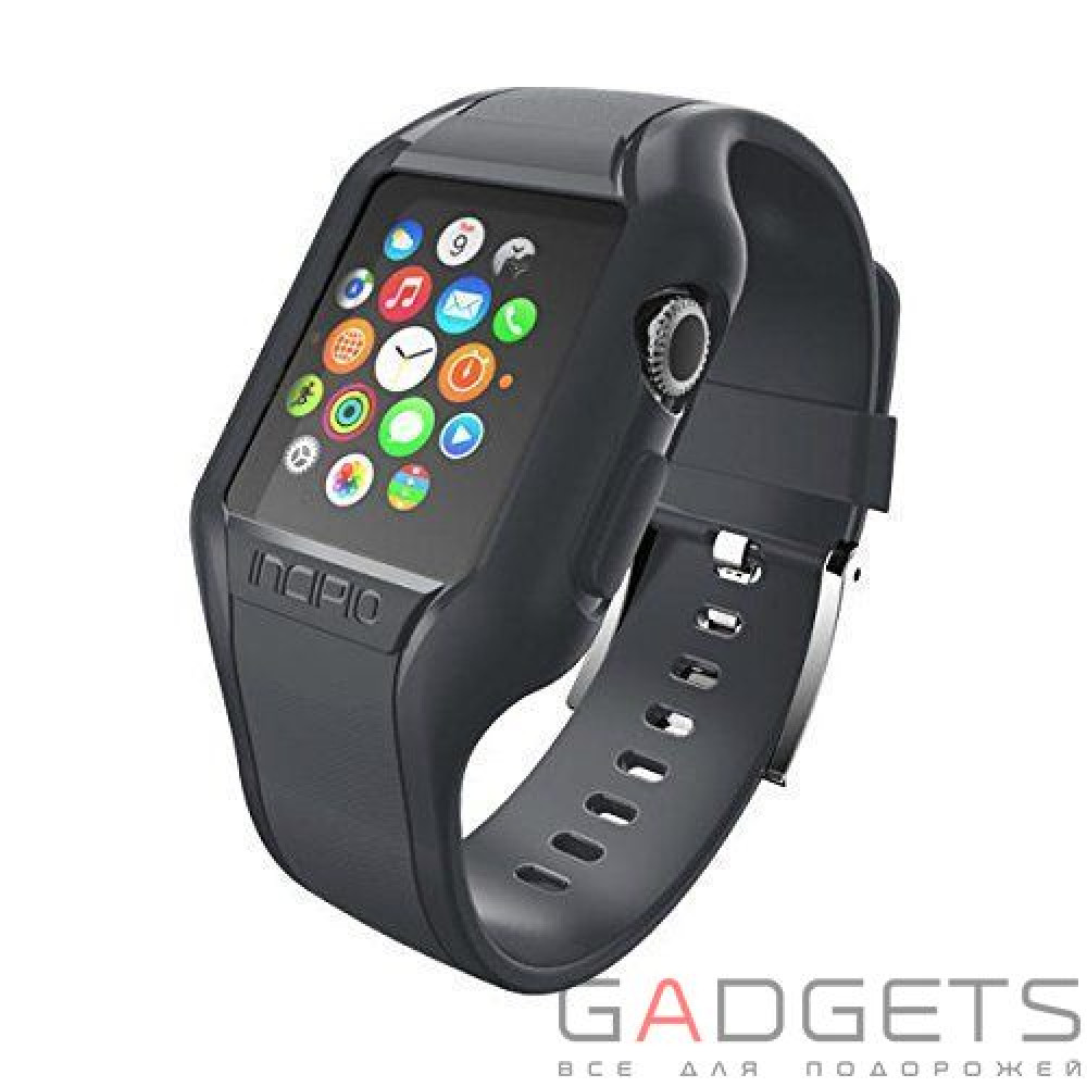 Фото Ремінець Incipio NGP Strap для Apple Watch 42mm Smoke (WBND-012-SMK)