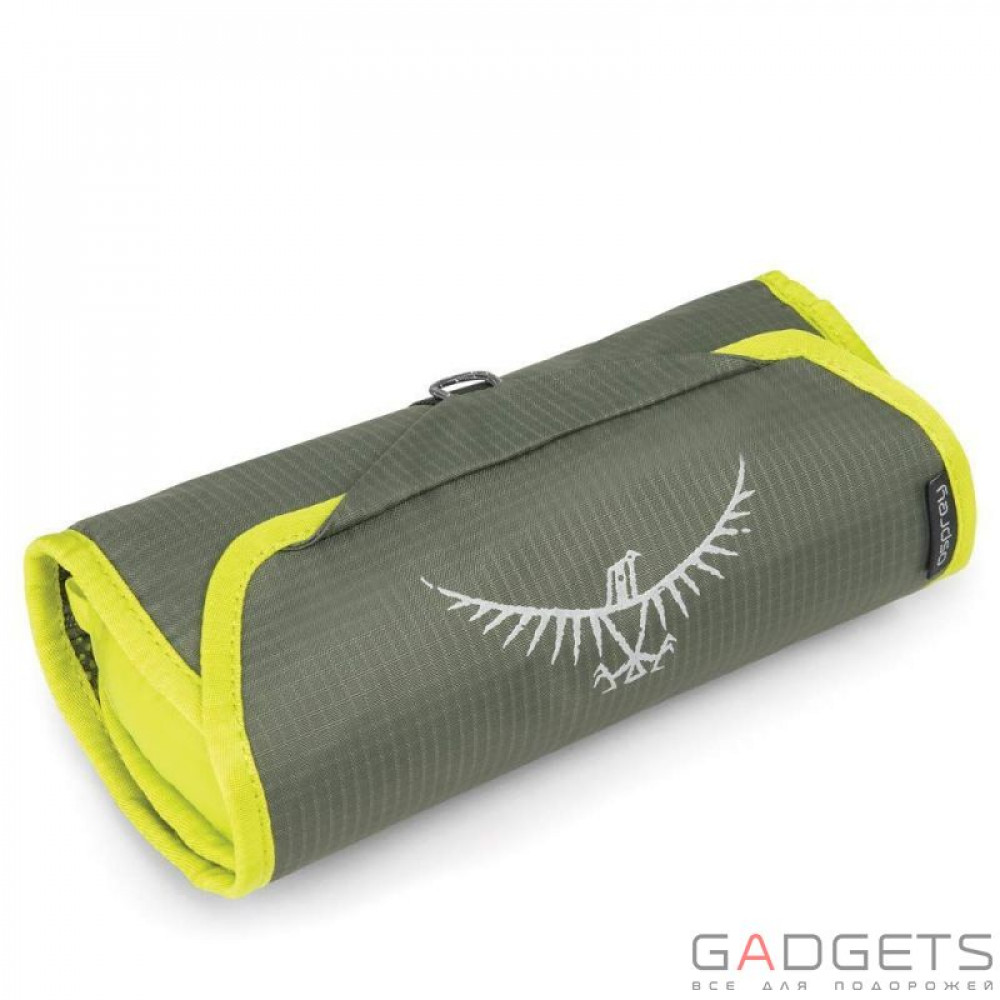Фото Косметичка Osprey Washbag Roll Electric Lime O/S, зеленая