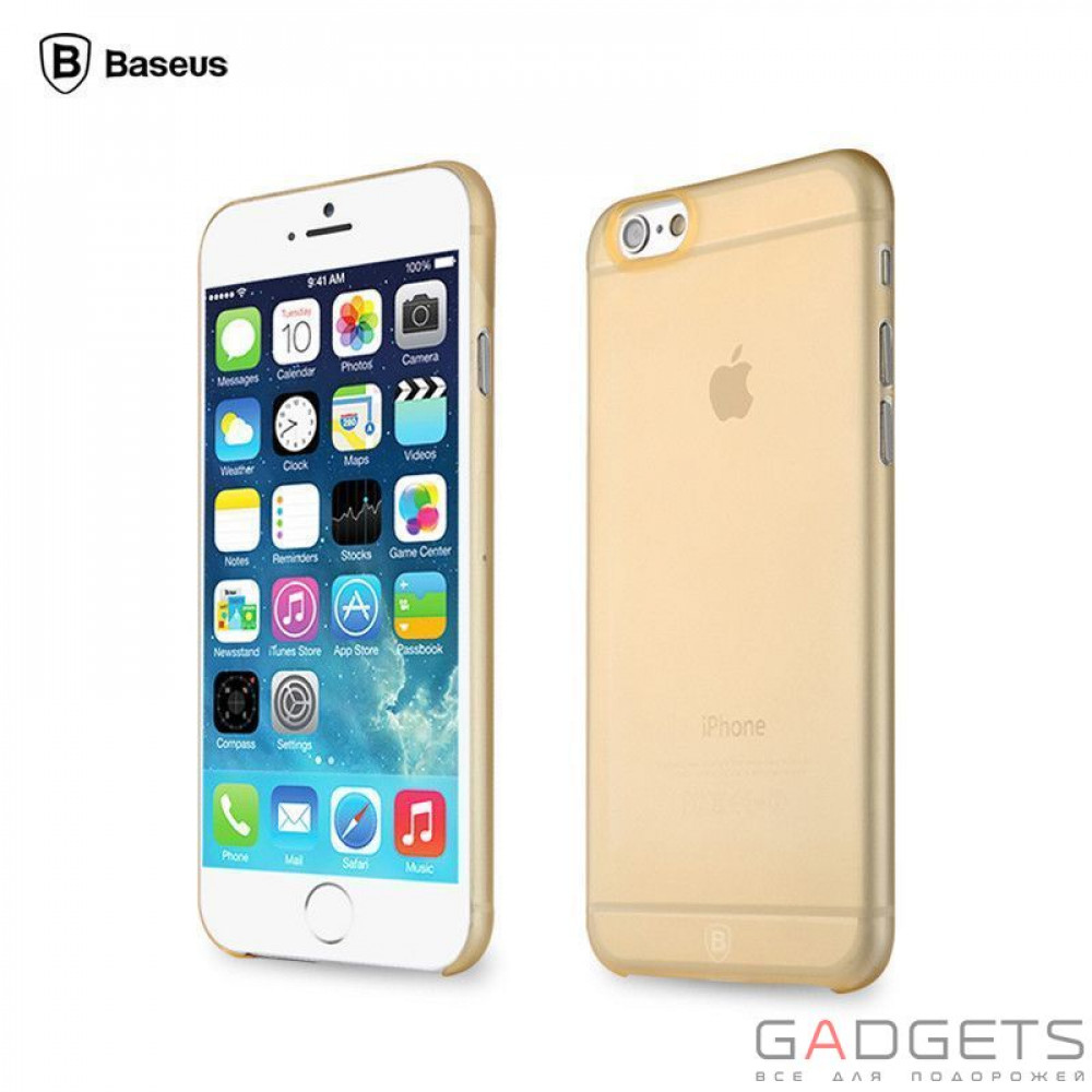 Фото Чохол-накладка Baseus Slim Case Gold for iPhone 6 4.7''