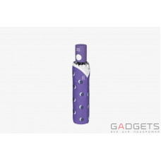 Зонт складной женский Perletti Technology Фиолетовый горошек (21603;4100)