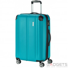 Чемодан на 4-х колесах Travelite City (M) 78 л Petrol (TL073048-22)