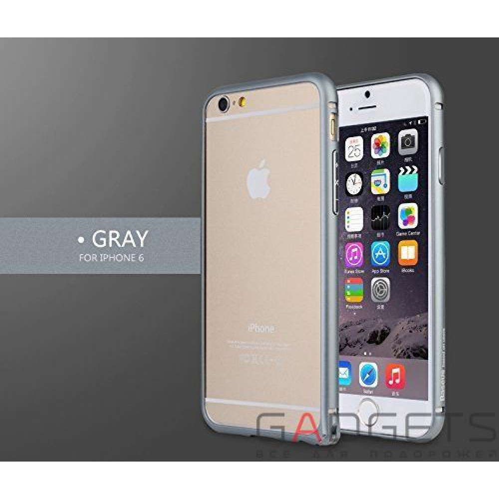 Фото Чехол-бампер Baseus Beauty arc bumper Gray for iPhone6/iPhone6S