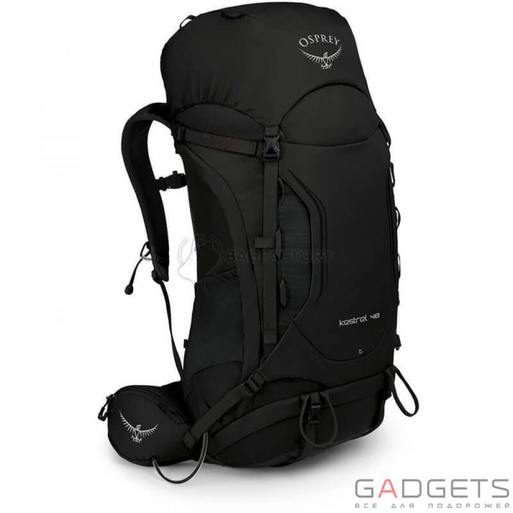 Фото Рюкзак Osprey Kestrel 48 Black S/M черный