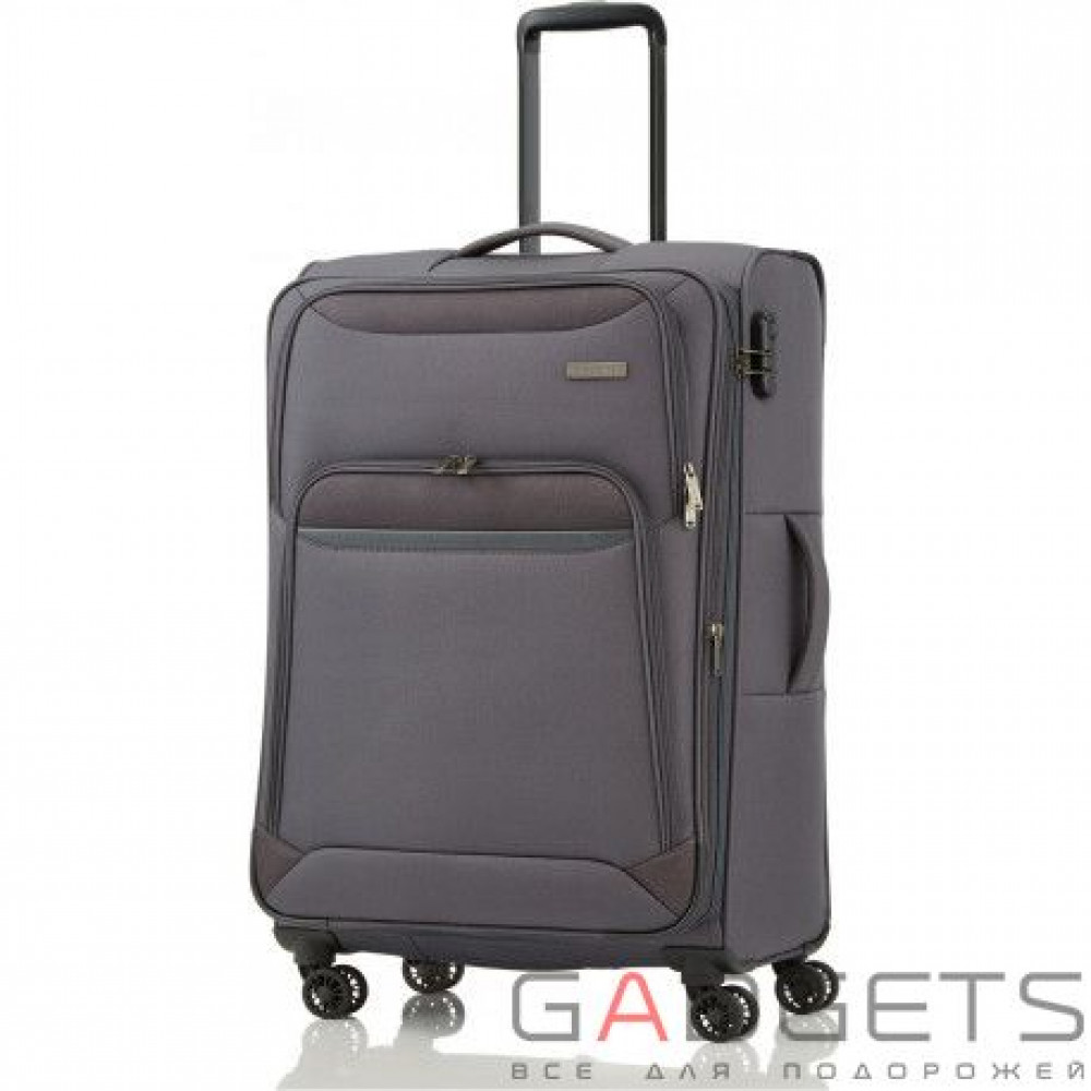 Фото Валіза на 4-х колесах Travelite Kendo (M) 56 л Grey (TL090348-04)