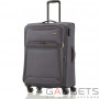 Валіза на 4-х колесах Travelite Kendo (M) 56 л Grey (TL090348-04) фото 0