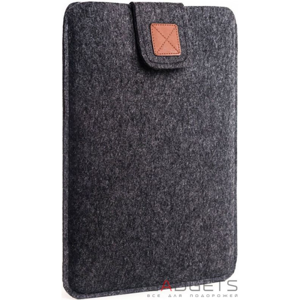 Фото Темный чехол Gmakin на застежке для Macbook 13 new (GM56-13New)