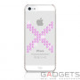 Чехол-накладка White Diamonds X Series Pink для iPhone SE/5/5S (1210XIC41) фото 0