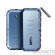 Внешний аккумулятор iWALK Spartan waterproof, dirt-proof, shock-proof battery 13000 mAh Dual USB 2.4A/1.0A Blueish green