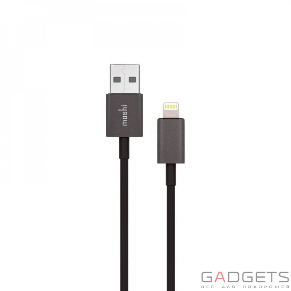 Фото Кабель Moshi Lightning to USB Cable Black (1 m) (99MO023006)