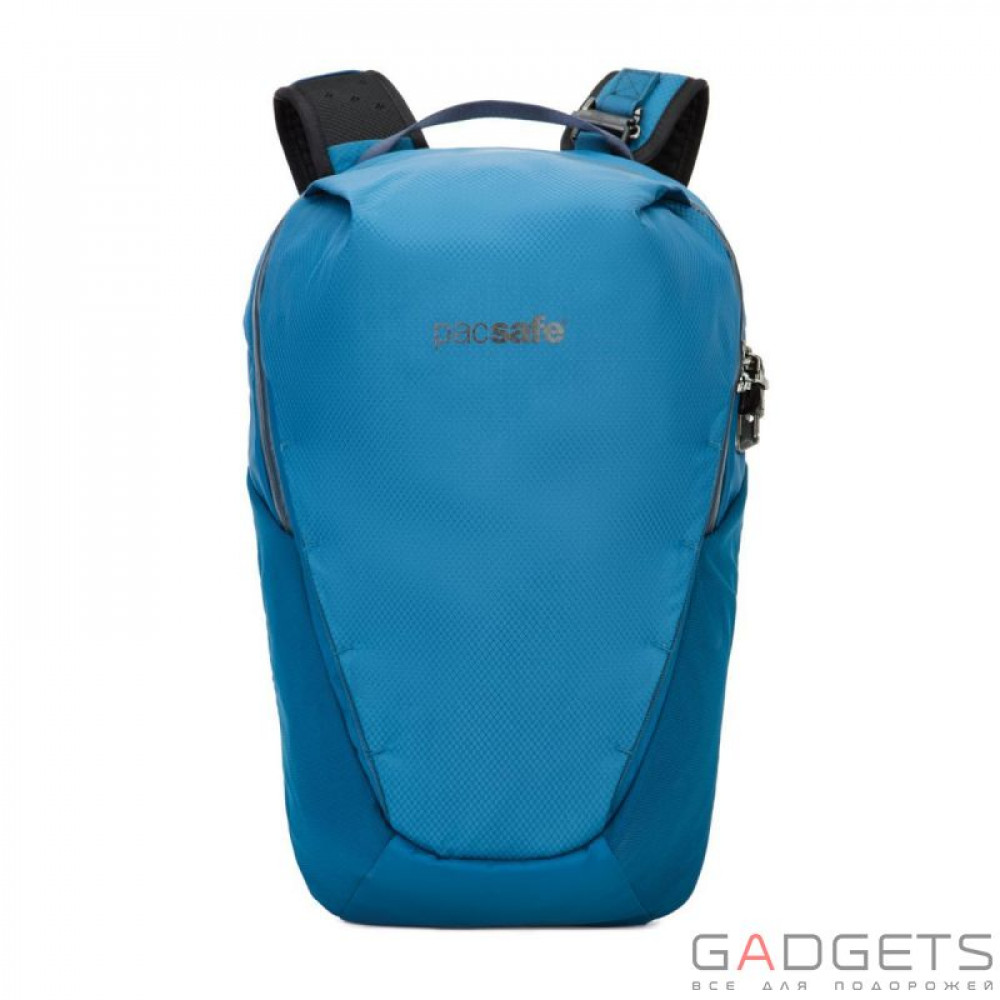 Фото Рюкзак антивор для ноутбука Pacsafe Venturesafe X18, 5 степеней защиты, голубая сталь