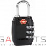Замок дорожный CAT Spare Parts Rebooted Черный (83276;01) фото 0