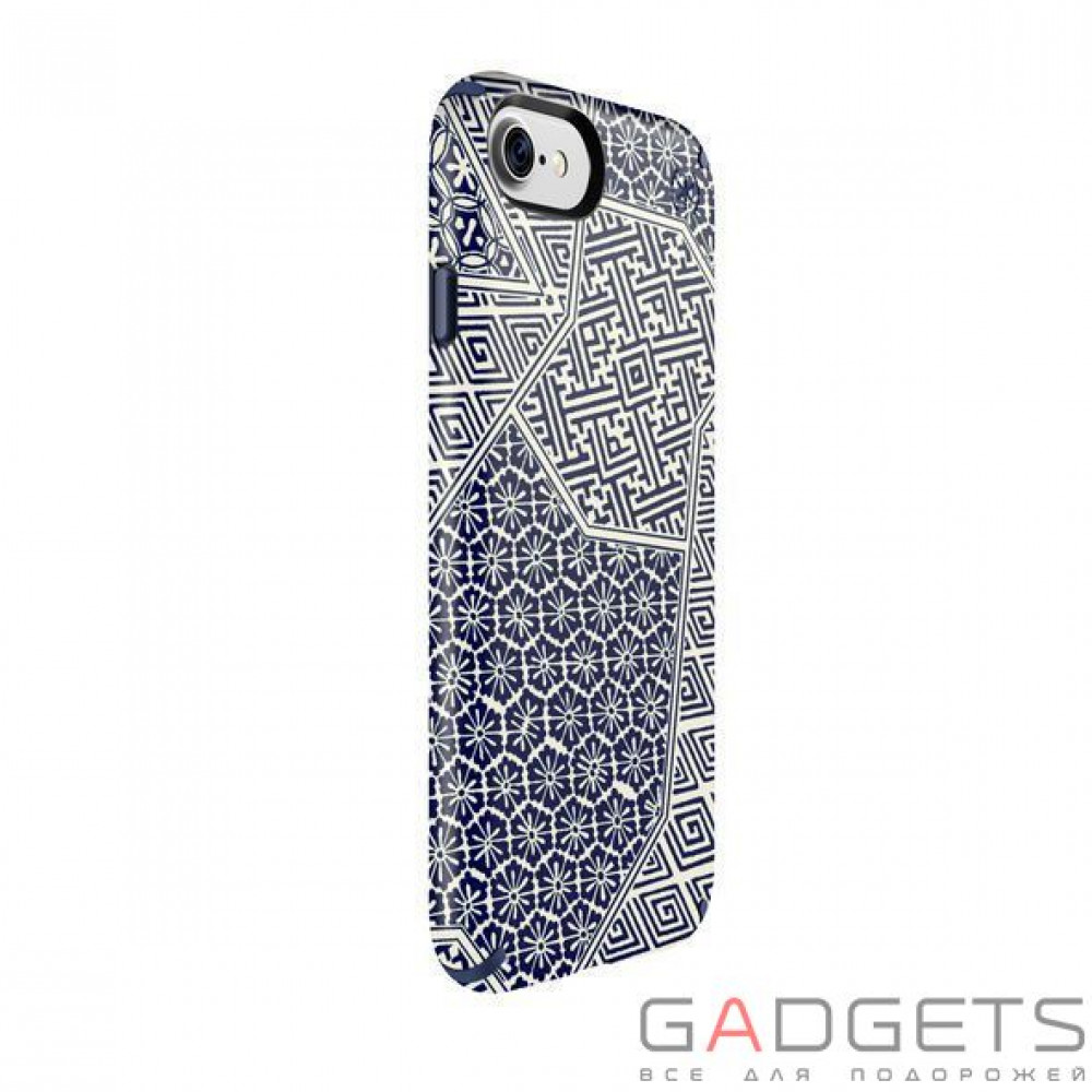 Фото Чохол Speck для Apple iPhone 7 Presidio Inked Shiboritile Blue Matte/Marine Blue (SP-79990-5757)