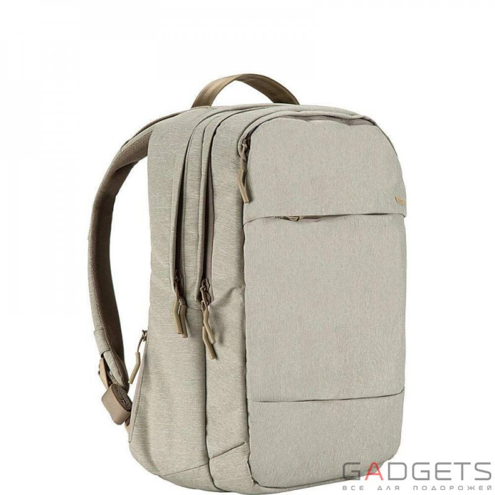Фото Рюкзак Incase City Compact Backpack Heather Khaki (INCO100150-HKH)