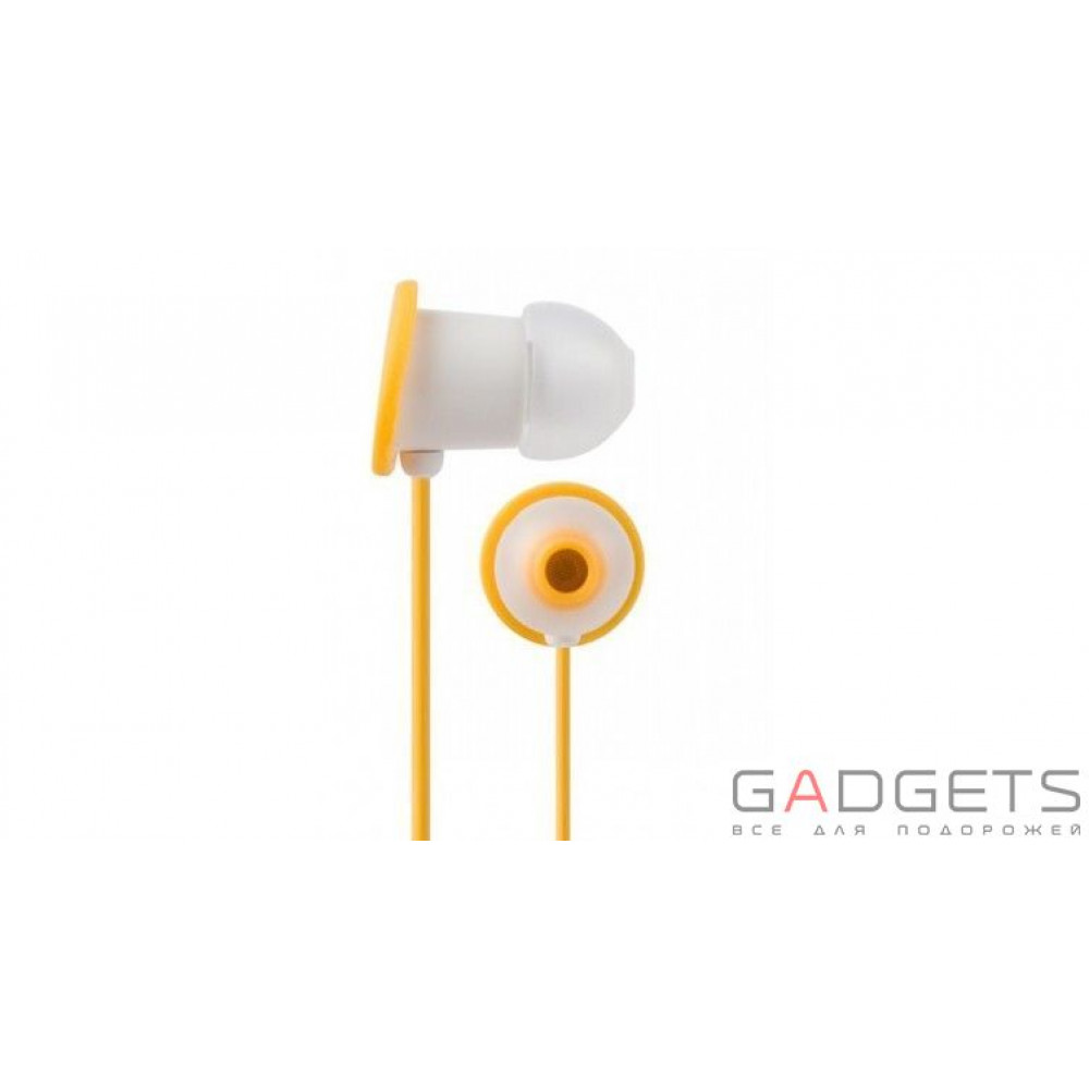 Фото Гарнітура Moshi MoonRock Personal In-Ear Headphones Gold Yellow for iPad/iPhone/iPod (99MO035721)