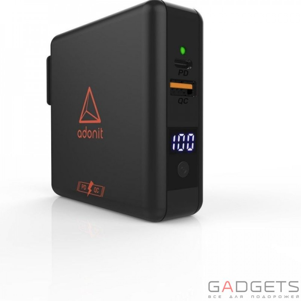 Фото Универсальное зарядное устройство Adonit Wireless TravelCube Pro Black (134-17-07-A)