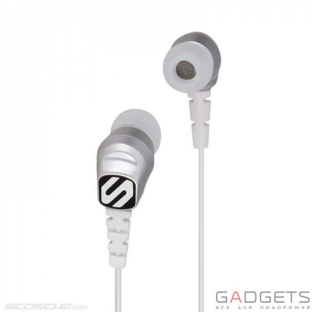 Фото Навушники Scosche Noise Isolation Earbuds (HP200S)