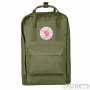 Рюкзак Fjallraven Kanken Laptop 15 Green (27172.620) фото 0