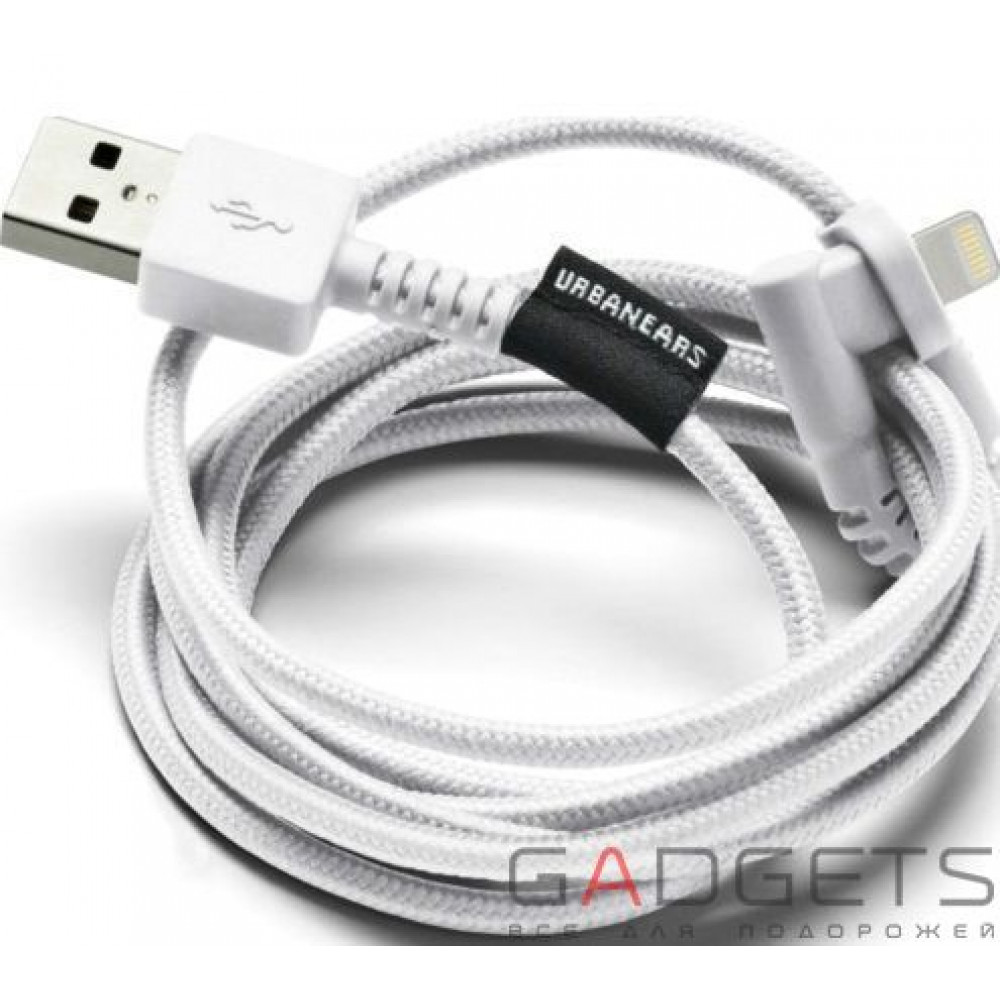 Фото Кабель для зарядки та синхронізації Urbanears The Thunderous Lightning Cable True White (4091107)
