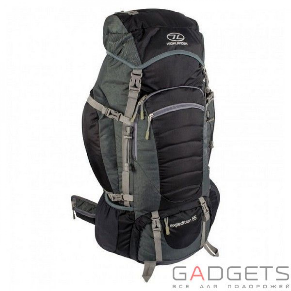 Фото Рюкзак туристический Highlander Expedition 85 Black